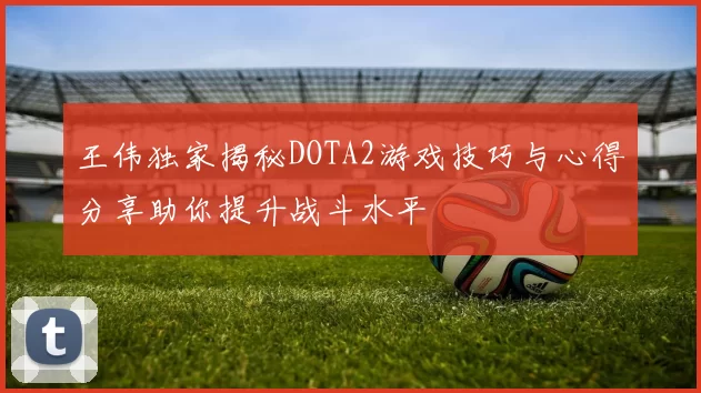 王伟独家揭秘DOTA2游戏技巧与心得分享助你提升战斗水平