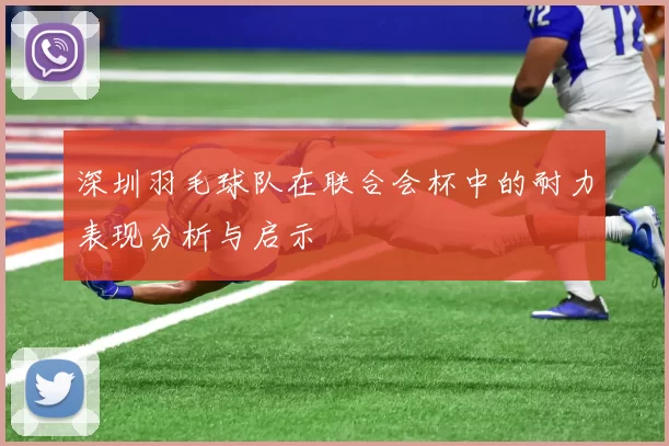 深圳羽毛球队在联合会杯中的耐力表现分析与启示