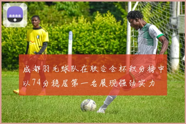 成都羽毛球队在联合会杯积分榜中以74分稳居第一名展现强劲实力