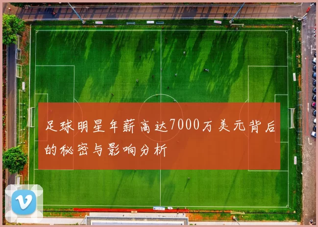 足球明星年薪高达7000万美元背后的秘密与影响分析