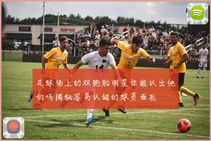 足球场上的双胞胎明星你能认出他们吗揭秘容易认错的球员面孔