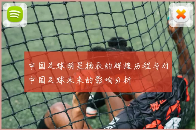中国足球明星杨辰的辉煌历程与对中国足球未来的影响分析
